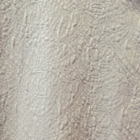 LOFT Textured Blouse - Cream - Picture 2 of 4